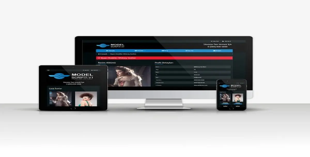 Model Listing Site V1