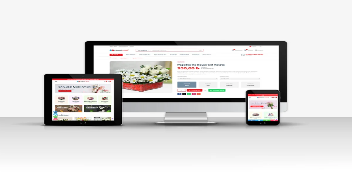 Florist Website (WITH ADVANCED E-COMMERCE MODULE - New Language System)